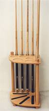 8 Piece Corner Cue Stand