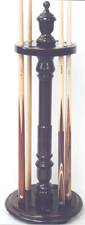 10 Piece Turned Cue Stand